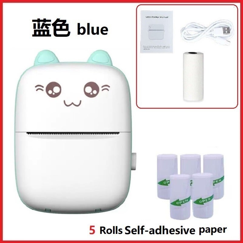 C9 Mini Printer Small Portable Flap Pocket Pants Wrong Question Printing Thermal Mobile Phone Bluetooth Mini Printer - Image 1